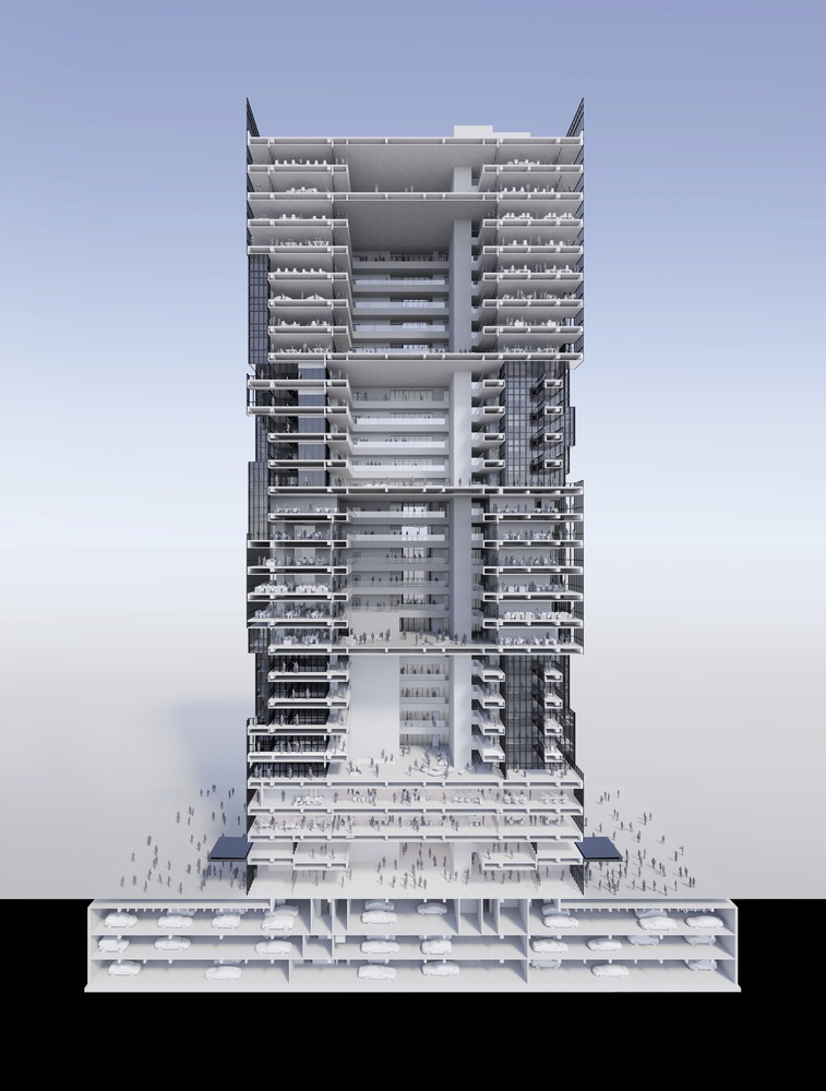 Crystal Office Building / Sako Architects 2 Crystal office building / sako architects