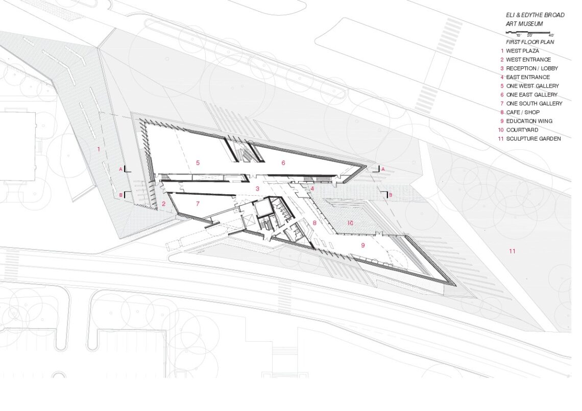 Eli &Amp; Edythe Broad Art Museum / Zaha Hadid Architects 7 Eli & edythe broad art museum / zaha hadid architects