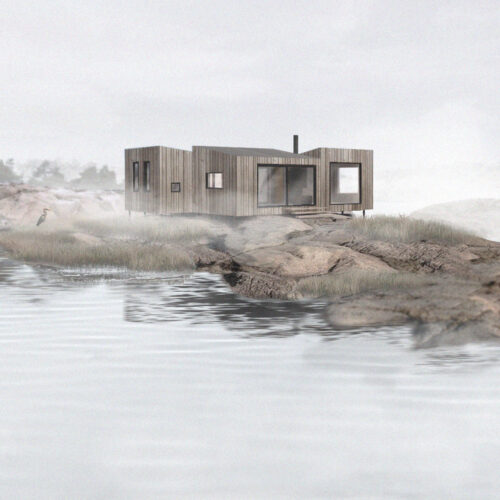 Kjerringholmen cabin / line solgaard arkitekter