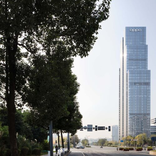 Oppo technology & research centre tower / gianni botsford architects + rjwu & partner