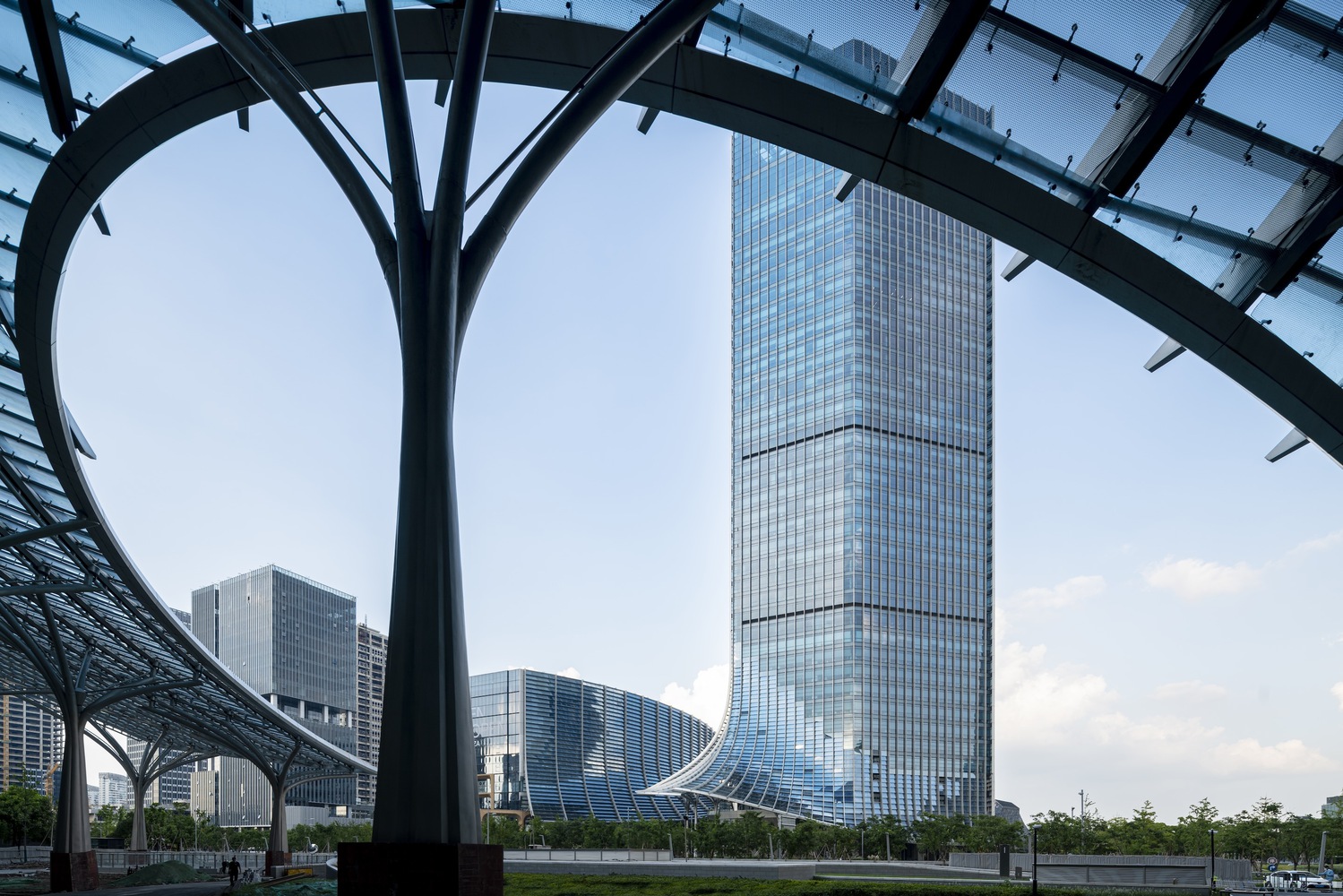 Shanghai west bund ai tower & plaza / nikken sekkei