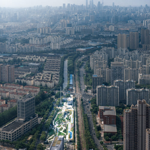 Shanghai'S New Horizon High Land Park &Amp; Civic Center / Urban Architecture 38 Shanghai's new horizon high land park & civic center / urban architecture