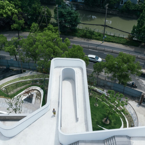 Shanghai'S New Horizon High Land Park &Amp; Civic Center / Urban Architecture 27 Shanghai's new horizon high land park & civic center / urban architecture