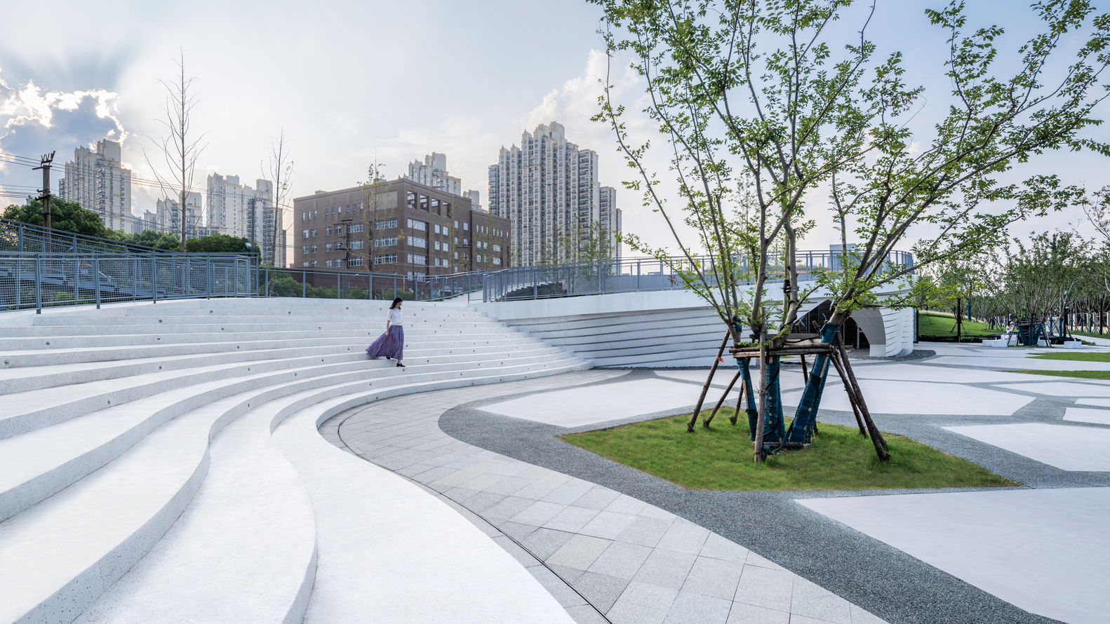 Shanghai'S New Horizon High Land Park &Amp; Civic Center / Urban Architecture 9 Shanghai's new horizon high land park & civic center / urban architecture