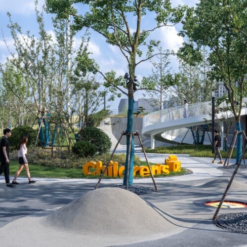Shanghai'S New Horizon High Land Park &Amp; Civic Center / Urban Architecture 23 Shanghai's new horizon high land park & civic center / urban architecture