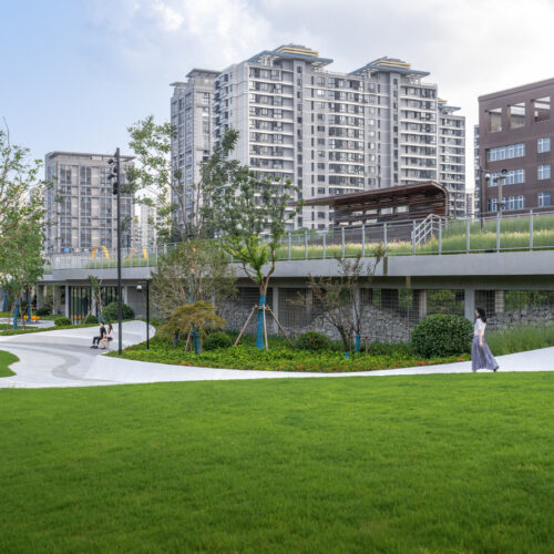 Shanghai'S New Horizon High Land Park &Amp; Civic Center / Urban Architecture 22 Shanghai's new horizon high land park & civic center / urban architecture