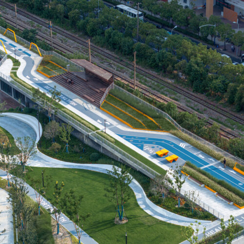 Shanghai'S New Horizon High Land Park &Amp; Civic Center / Urban Architecture 20 Shanghai's new horizon high land park & civic center / urban architecture