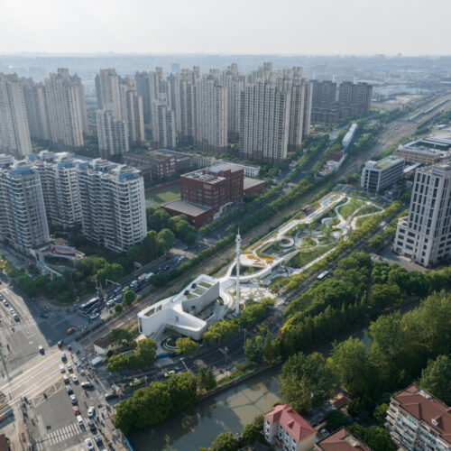 Shanghai'S New Horizon High Land Park &Amp; Civic Center / Urban Architecture 37 Shanghai's new horizon high land park & civic center / urban architecture