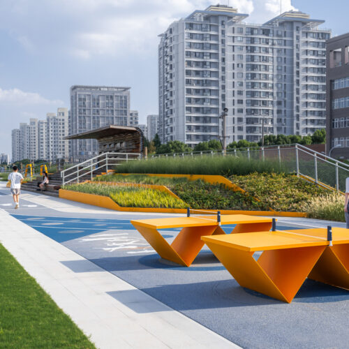 Shanghai'S New Horizon High Land Park &Amp; Civic Center / Urban Architecture 19 Shanghai's new horizon high land park & civic center / urban architecture