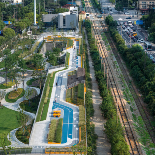 Shanghai'S New Horizon High Land Park &Amp; Civic Center / Urban Architecture 15 Shanghai's new horizon high land park & civic center / urban architecture