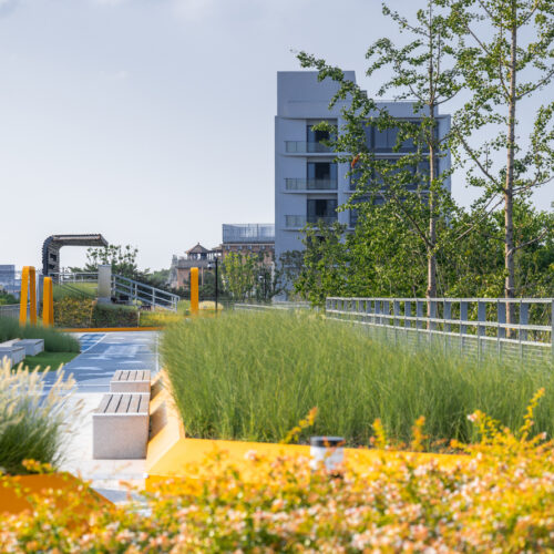 Shanghai'S New Horizon High Land Park &Amp; Civic Center / Urban Architecture 12 Shanghai's new horizon high land park & civic center / urban architecture