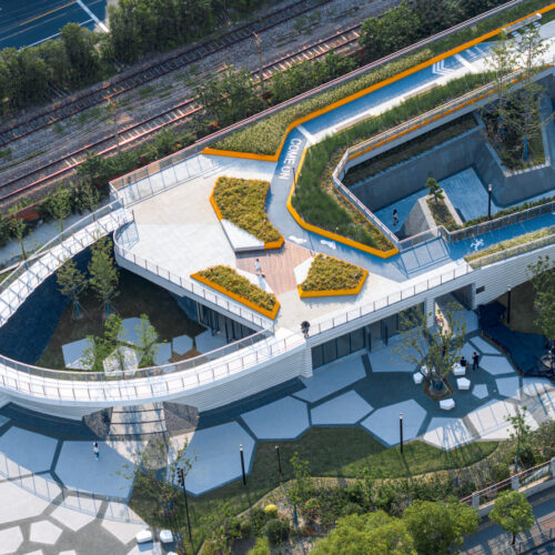 Shanghai'S New Horizon High Land Park &Amp; Civic Center / Urban Architecture 35 Shanghai's new horizon high land park & civic center / urban architecture