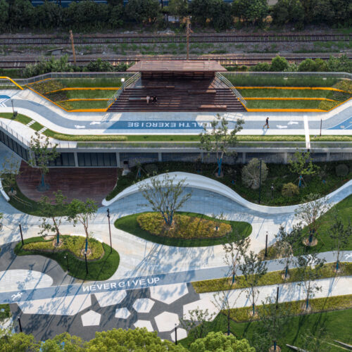 Shanghai'S New Horizon High Land Park &Amp; Civic Center / Urban Architecture 34 Shanghai's new horizon high land park & civic center / urban architecture