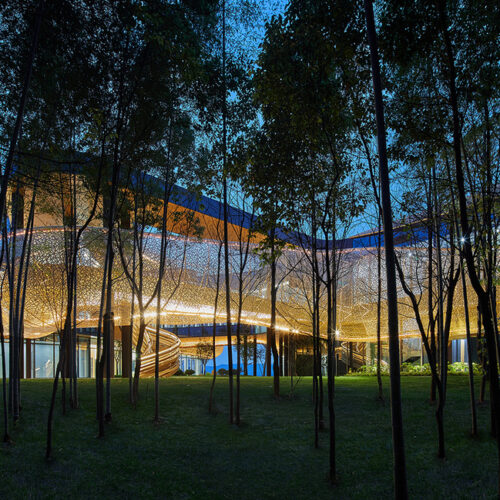 White Crane Lake Visitor Center / Archperience 25 White crane lake visitor center / archperience