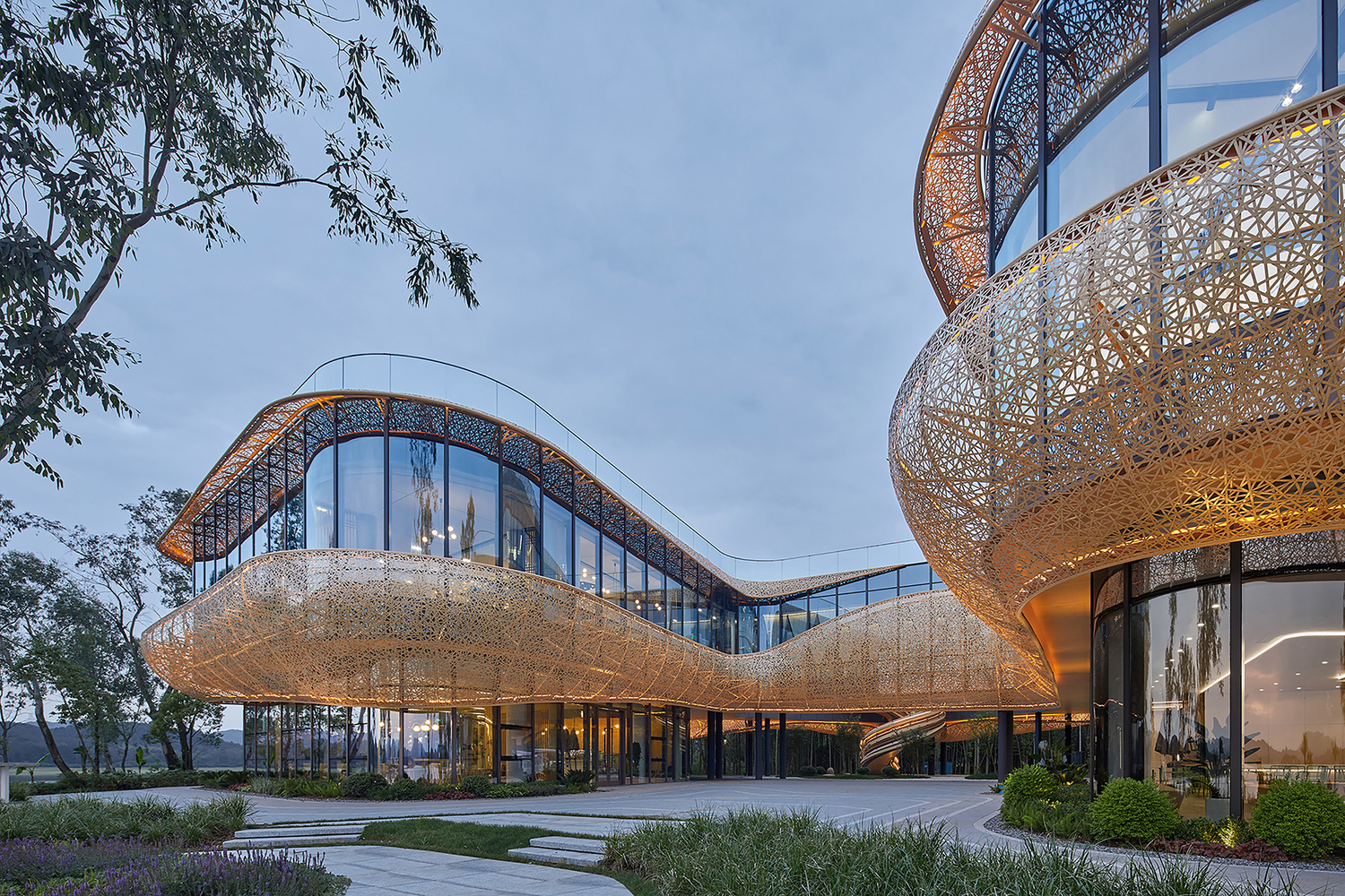 White Crane Lake Visitor Center / Archperience 1 White crane lake visitor center / archperience