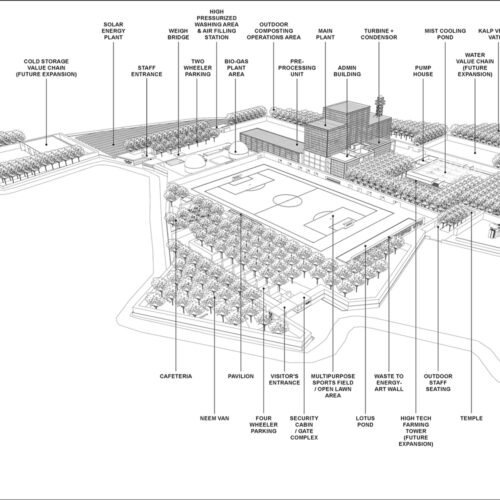 Waste to energy campus / ini design studio