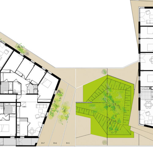 Housing In Paris / Hamonic + Masson &Amp; Associés + Comte &Amp; Vollenweider 35 Housing in paris / hamonic + masson & associés + comte & vollenweider