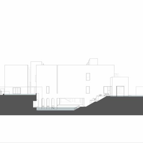 The house of courtyards / studio vdga