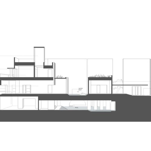 The house of courtyards / studio vdga