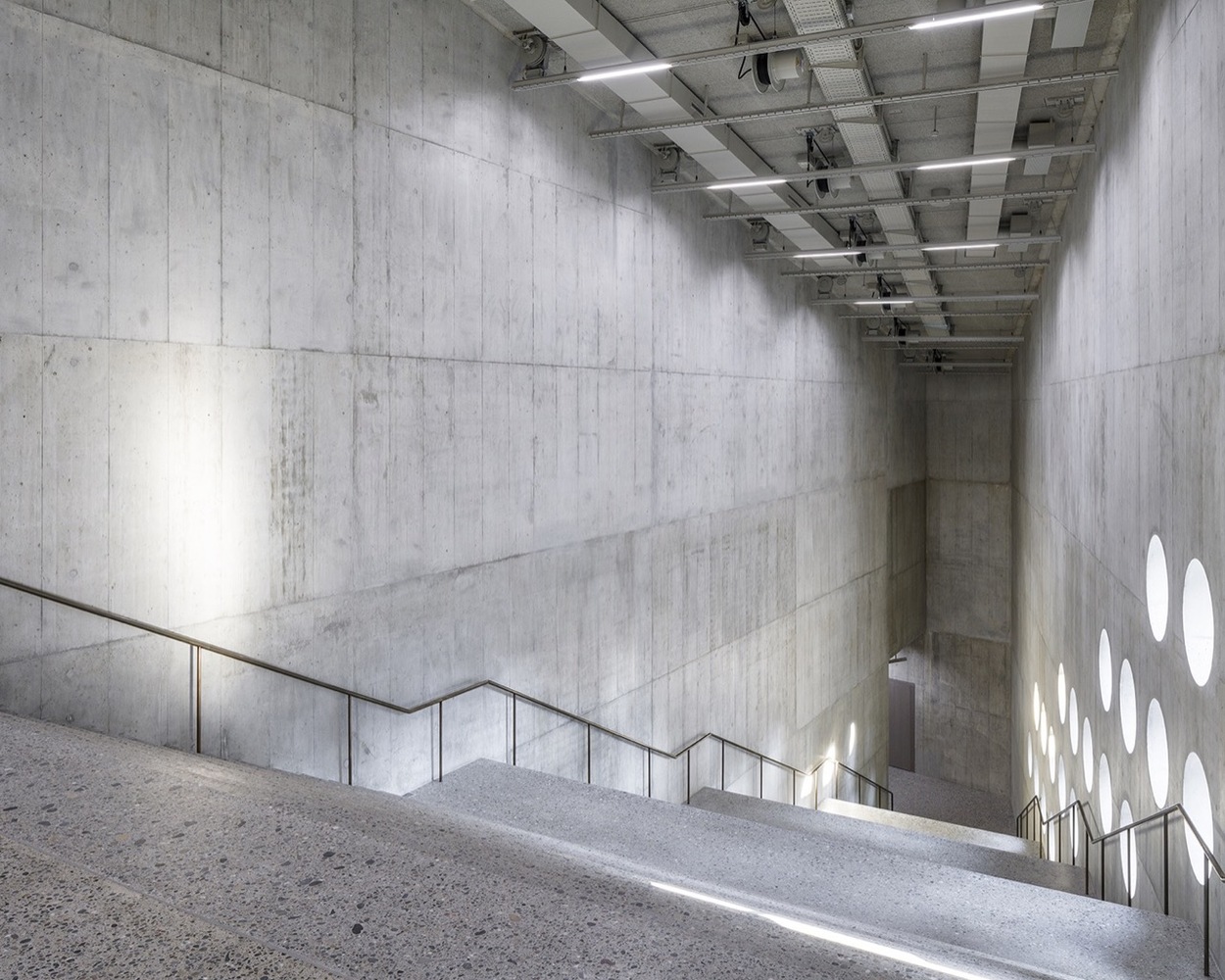 07_Large_Stairway_Hall_In_The_New_Wing Swiss national museum extension / christ & gantenbein