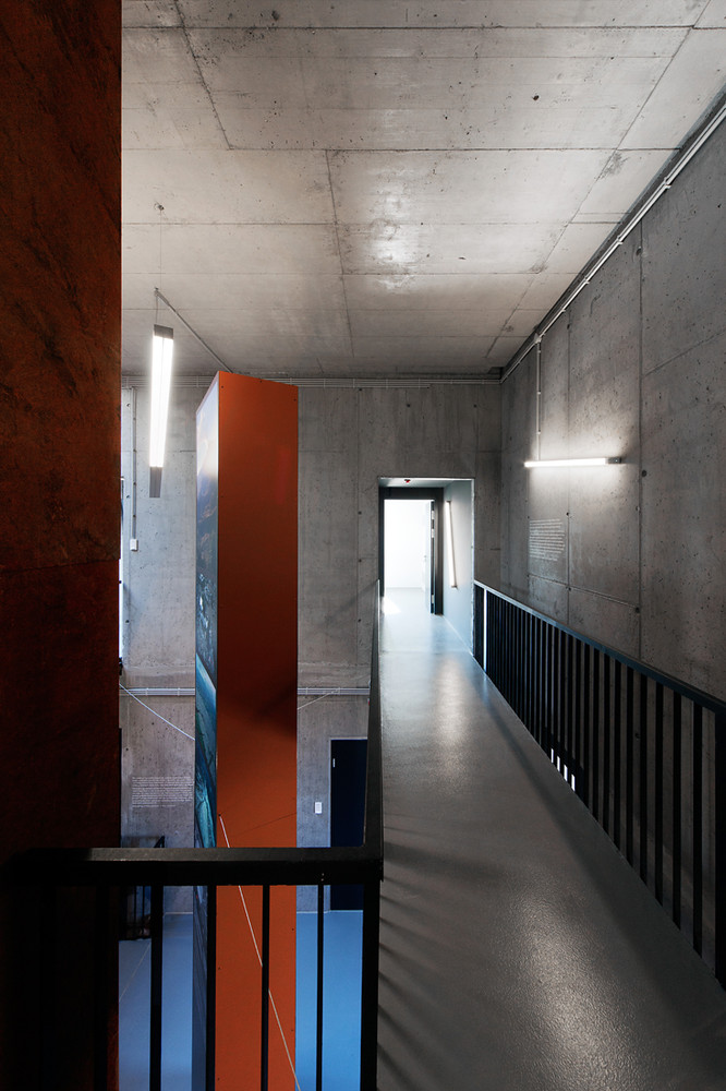 109_Volcanocenter_Interior Kemenes volcano park visitor center / földes architects