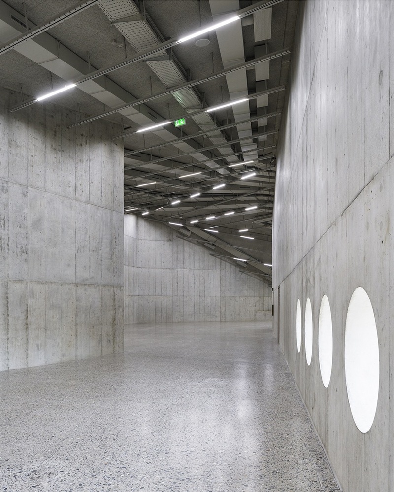 10_The_New_Exhibition_Space_With_An_Industrial_Flair Swiss national museum extension / christ & gantenbein