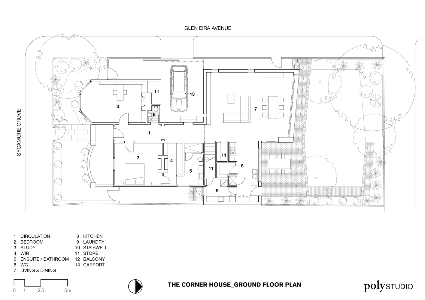 The Corner House / Poly Studio 2 The corner house / poly studio