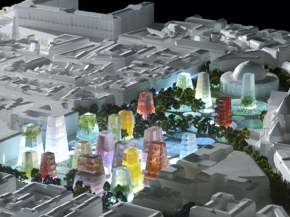 Les Halles Of Paris €1Bn Renovation - Another Architectural Flop? 1 Oma's proposal for les halles - les halles