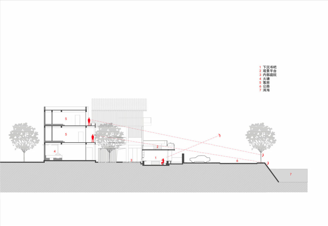 Dali Munwood Lakeside Resort Hotel / Init Design Office 43 Dali munwood lakeside resort hotel / init design office