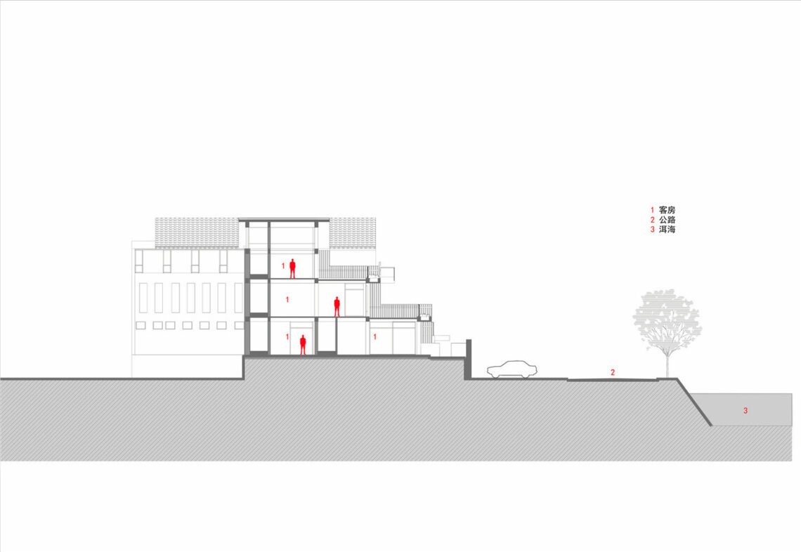 Dali Munwood Lakeside Resort Hotel / Init Design Office 44 Dali munwood lakeside resort hotel / init design office
