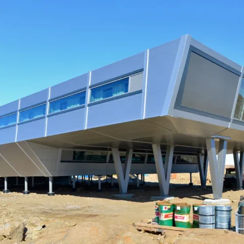 Evolution of antarctic architecture: from wooden huts to futuristic designs