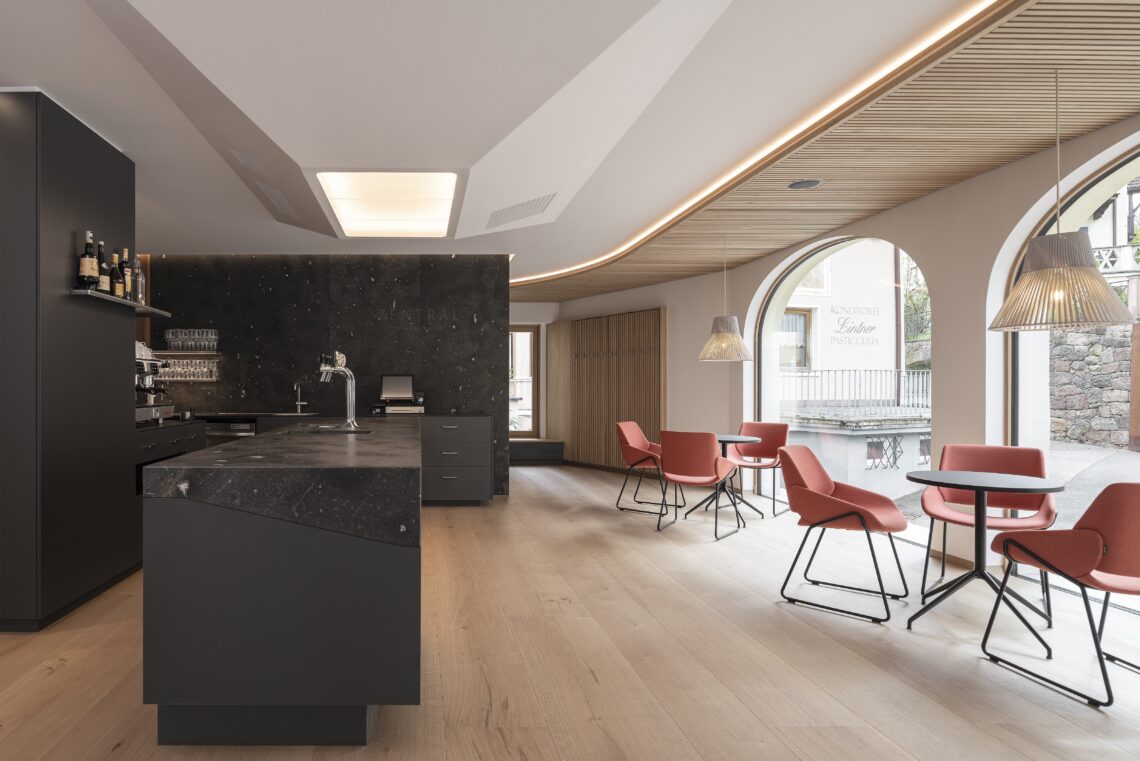 Interview With David And Verena Messner Of Messner Architects 7 Cafe restaurant zentral 2 oliver jaist