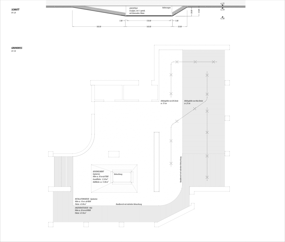 Interview With David And Verena Messner Of Messner Architects 5 Cafe restaurant zentral suspension detail