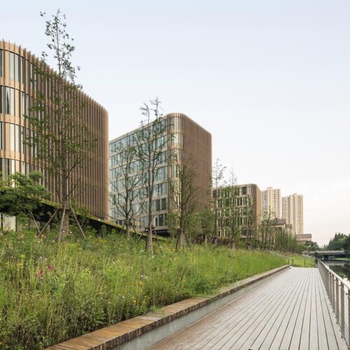 Yidian Office Complex / Jacques Ferrier Architecture 11 Yidian office complex / jacques ferrier architecture
