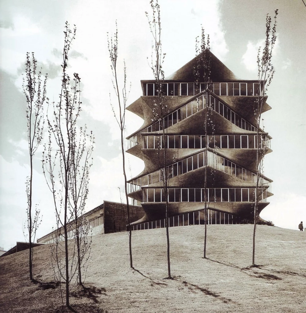La Pagoda / Miguel Fisac | Classics On Architecture Lab 1 Jorba laboratories madrid, 1967 - © fundación miguel fisac