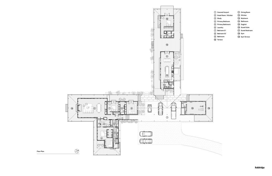 Roam Ranch / Baldridge Architects 2 Roam ranch / baldridge architects
