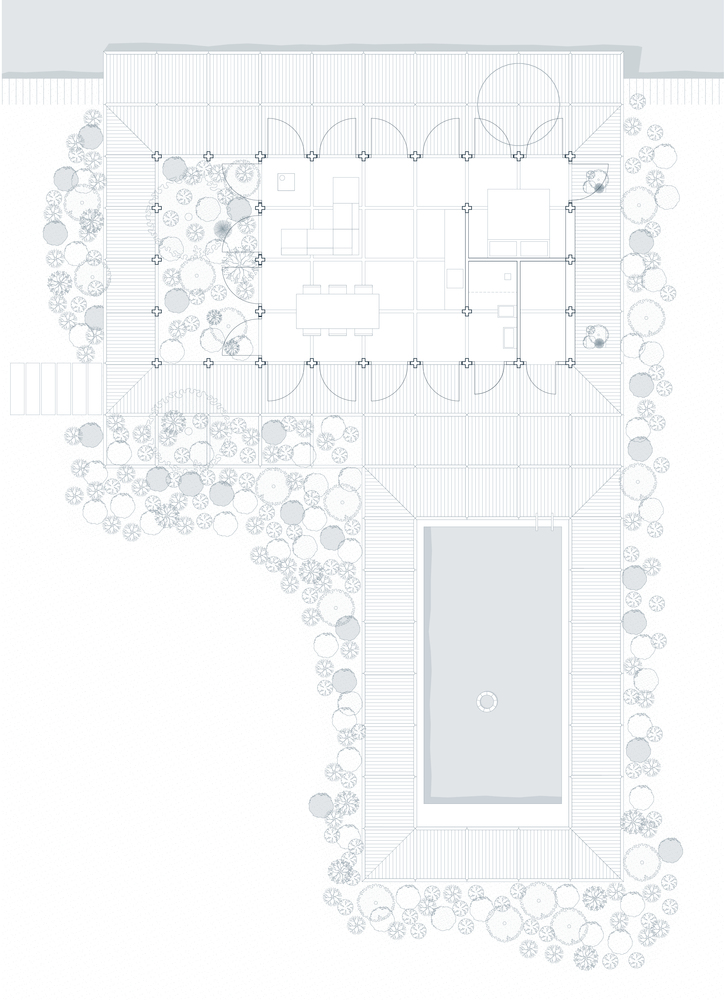 Vlot_Buitenhuis_Floorplan Buitenhuis house / vlot architecten
