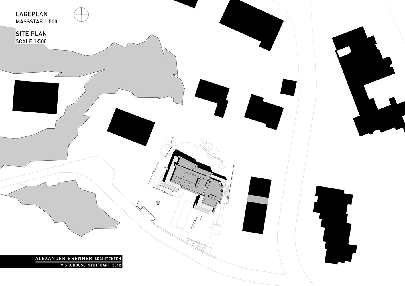 Vista_House_Plan_Of_Site Vista house / alexander brenner architects