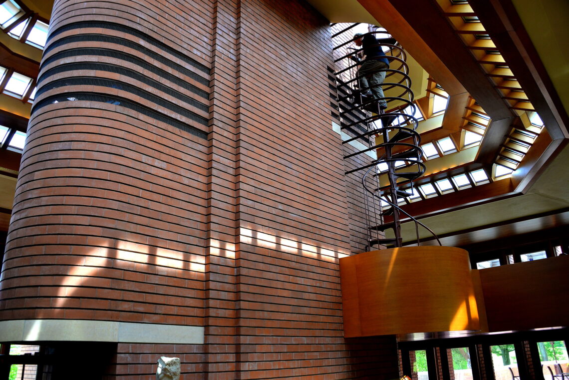 Wingspread, herbert f. Johnson house. Wind point, wisconsin - frank lloyd wright - © keith ewing