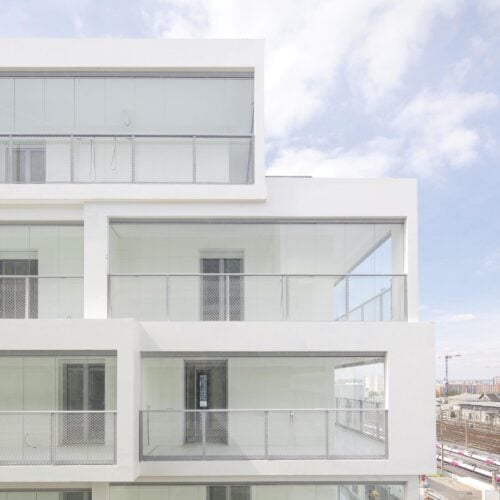 Winter gardens, 100 housing units and a nursery / atelier villemard associés, bartolo+contré