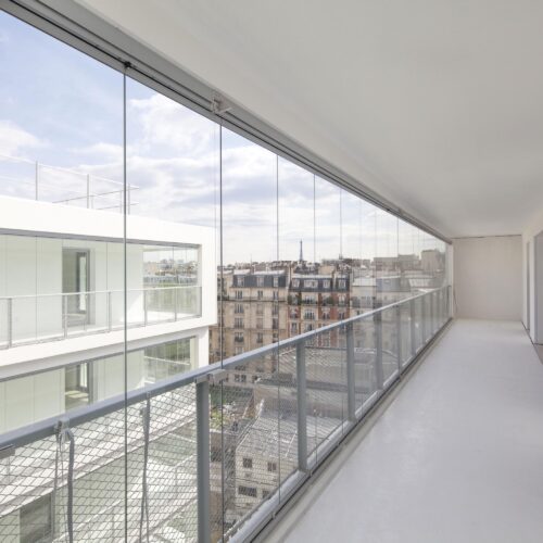 Winter gardens, 100 housing units and a nursery / atelier villemard associés, bartolo+contré