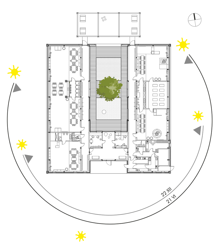Floor_Plan Yellow elephant kindergarten / xystudio