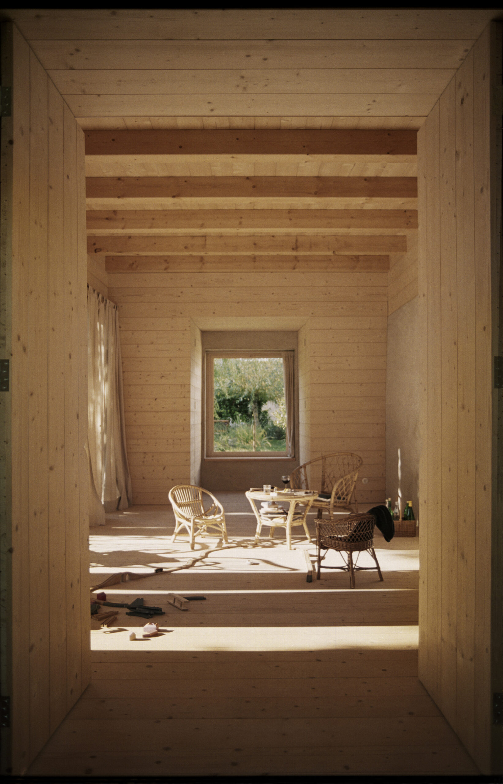 Gardenhouse-Inside Garden house / vécsey schmidt architekten