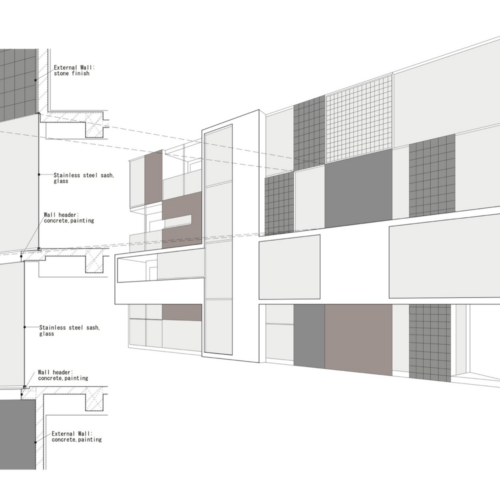 On The Corner / Eastern Design Office 21 On the corner / eastern design office