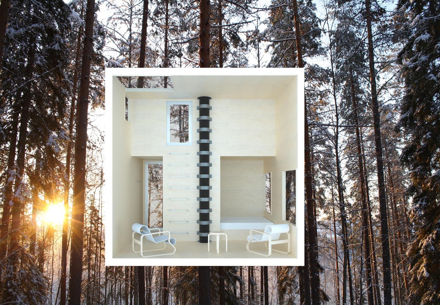Tree hotel / tham & videgård arkitekter