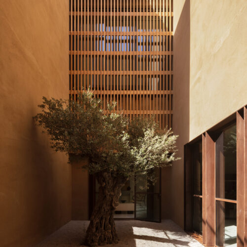 The house of courtyards / studio vdga