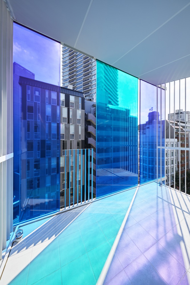 Vertical Rainbow Office Building / Sako Architects 14 Vertical rainbow office building / sako architects