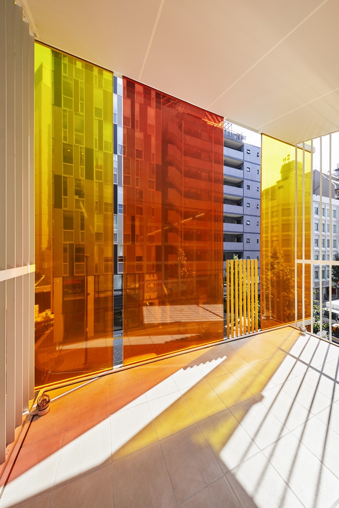 Vertical Rainbow Office Building / Sako Architects 15 Vertical rainbow office building / sako architects
