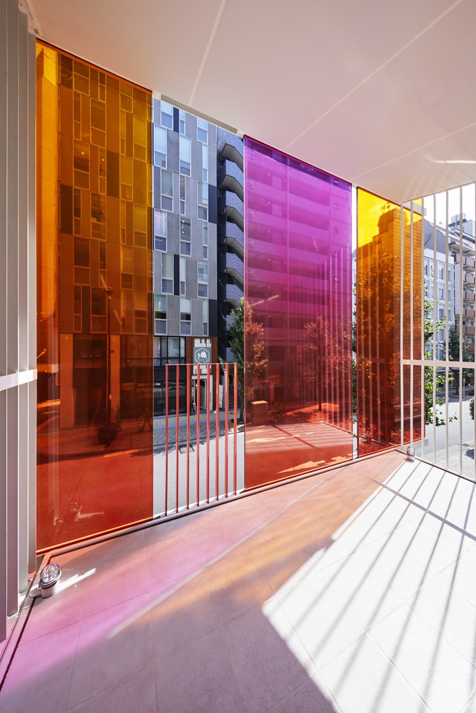Vertical Rainbow Office Building / Sako Architects 16 Vertical rainbow office building / sako architects