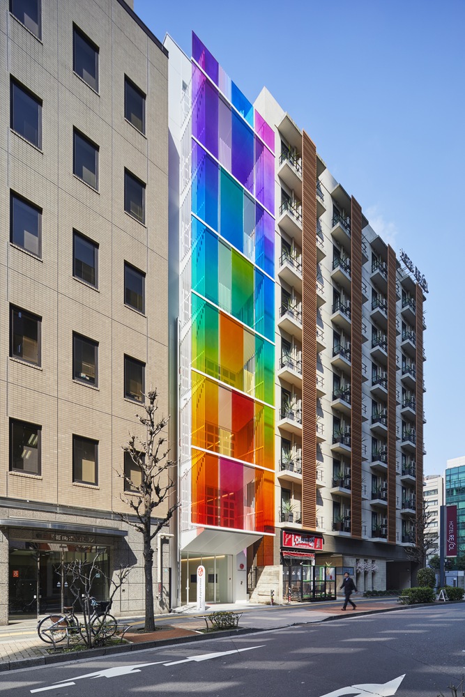 Vertical Rainbow Office Building / Sako Architects 5 Vertical rainbow office building / sako architects